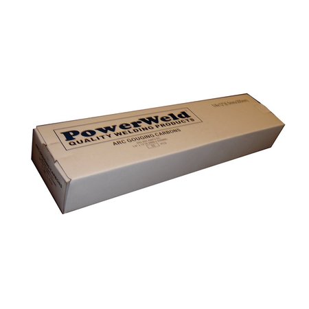 POWERWELD Pointed DC Gouging Carbons, 1/8" x 12" DC18